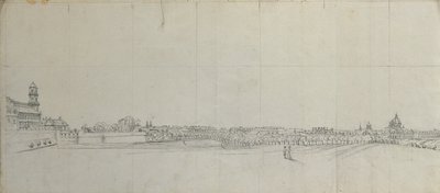Vista sui sobborghi meridionali di Vienna da Johann Peter Krafft
