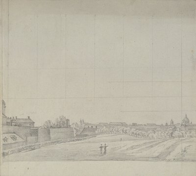 Vista di Vienna verso sud da Johann Peter Krafft