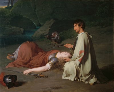 Il battesimo di Clorinda da Johann Peter Krafft