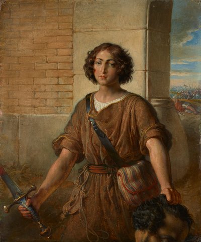 Davide con la testa di Golia da Johann Peter Krafft