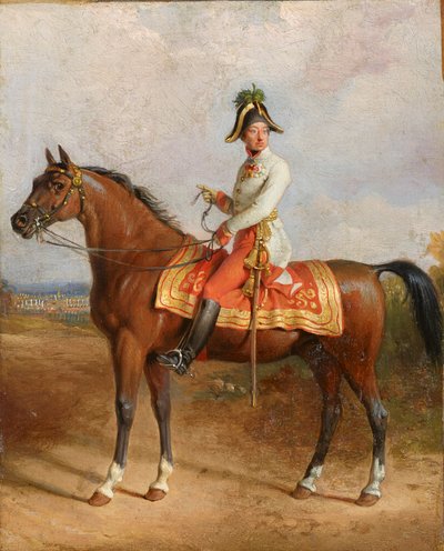 Arciduca Carlo a cavallo da Johann Peter Krafft