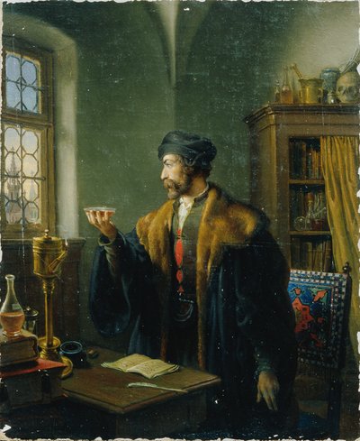 Faust la mattina di Pasqua da Johann Peter Krafft