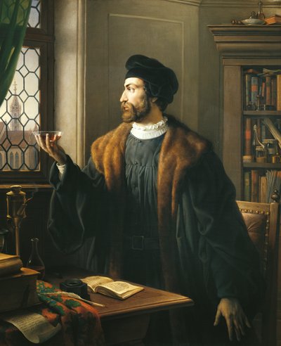 Faust la mattina di Pasqua, di Johann Peter Krafft da Johann Peter Krafft