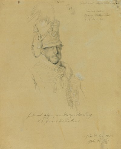 Friedrich, principe ereditario di Assia-Homburg da Johann Peter Krafft