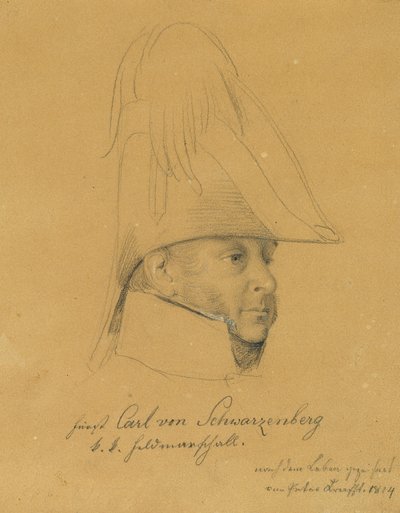Principe Carlo di Schwarzenberg da Johann Peter Krafft