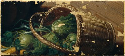 Cesto di verdure (Frammento) da Johann Peter Krafft