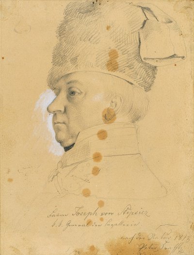 Generale Joseph Barone von Stipsicz da Johann Peter Krafft