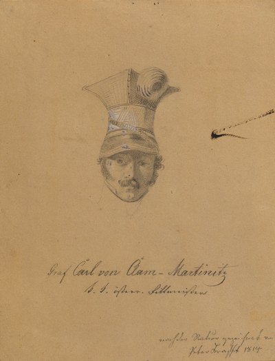 Conte Carl von Clam-Martiniz da Johann Peter Krafft