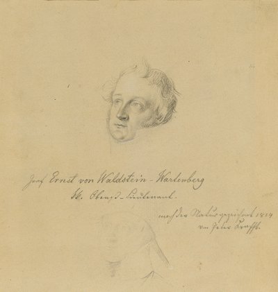 Conte Ernst von Waldstein-Wartenberg da Johann Peter Krafft