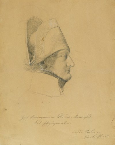 Conte Hieronymus von Colloredo-Mannsfeld da Johann Peter Krafft