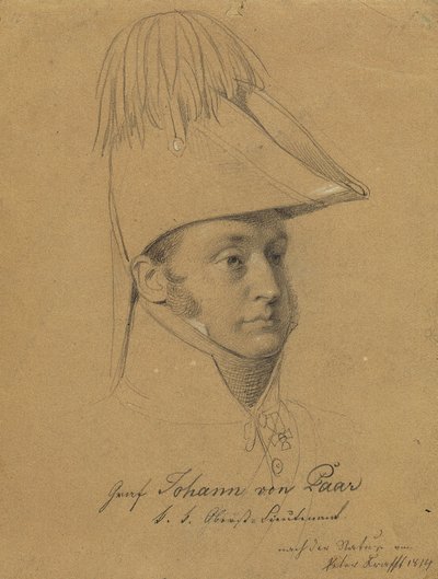 Graf Johann von Paar da Johann Peter Krafft