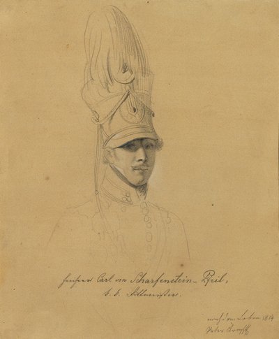 Karl Freiherr von Scharfenstein-Pfeil da Johann Peter Krafft