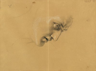 Studio di testa da Johann Peter Krafft