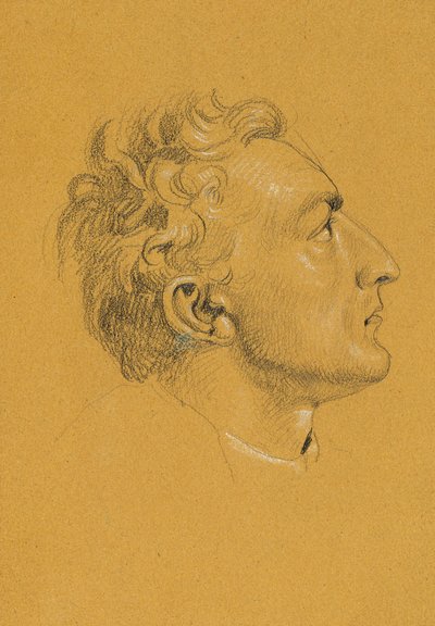 Studio di testa per "Ritorno dell