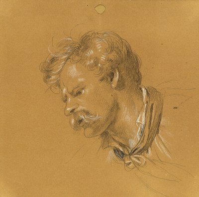 Studio della testa per "Scena dalla lotta per la libertà tirolese" da Johann Peter Krafft