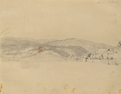 Paesaggio vicino a Baden da Johann Peter Krafft