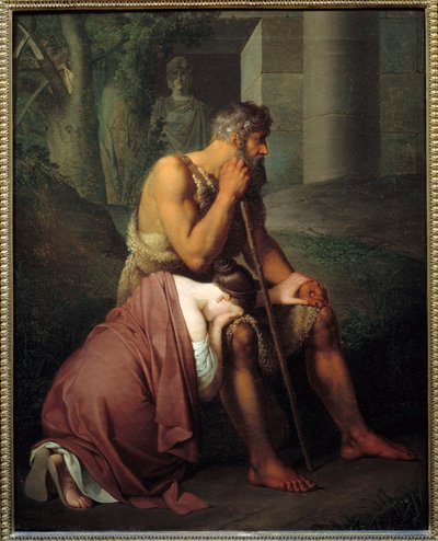 Edipo e Antigone da Johann Peter Krafft