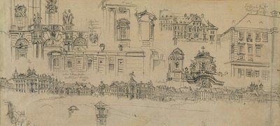 Panorama di Josefstadt da Johann Peter Krafft