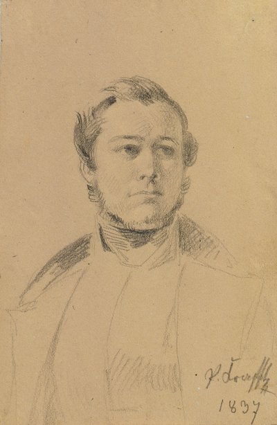 Studio di ritratto di Franz Xaver Eckl da Johann Peter Krafft