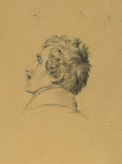 Studio di ritratto per "Ingresso dopo la pace di Parigi" da Johann Peter Krafft