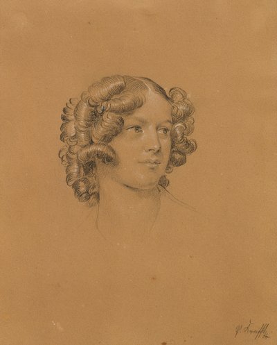 Studio di ritratto per "Ingresso dopo la pace di Parigi" da Johann Peter Krafft