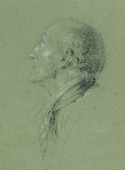 Studio di ritratto per "Il ritorno del soldato di riserva" (1817) da Johann Peter Krafft