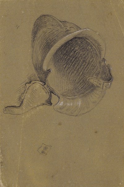 Studio di un elmo da Johann Peter Krafft