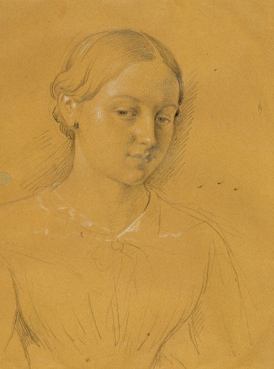 Studio di una ragazza da Johann Peter Krafft