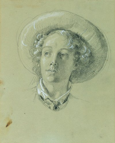 Studio per "Hermann e Dorothea nel vigneto" da Johann Peter Krafft