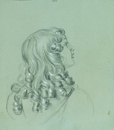 Studio femminile per "Ingresso dopo la pace di Parigi" da Johann Peter Krafft