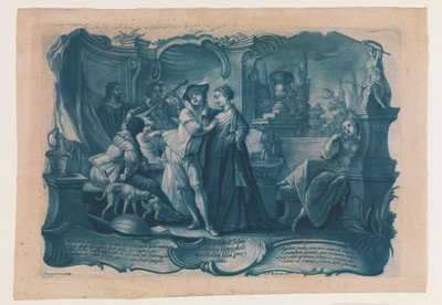 Il figliol prodigo in compagnia di cortigiane da Johann Philip Koch