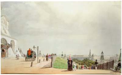Nel Cremlino di Mosca, 1839 da Johann Philipp Eduard Gartner