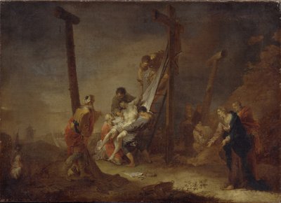 La discesa dalla croce da Johann Rosso Januarius Zick