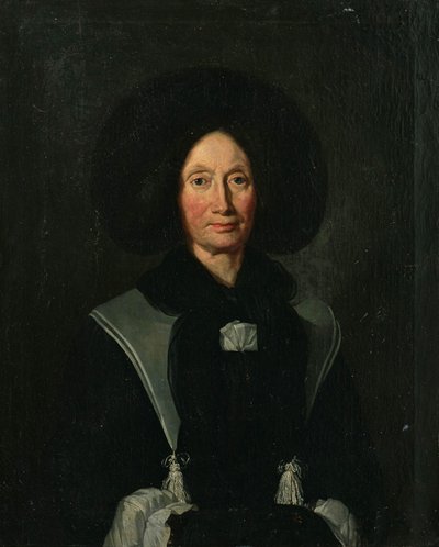Tedesco: Ritratto di una signora Wurstemberger. da Johann Rudolf Huber