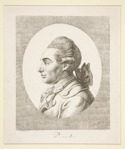 Ritratto di P da Johann Rudolph Schellenberg