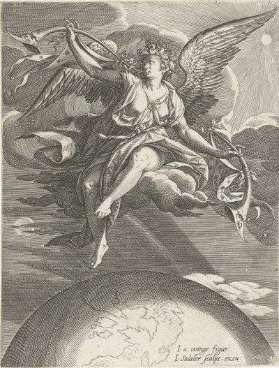 Allegoria della Fama da Johann Sadeler (I)