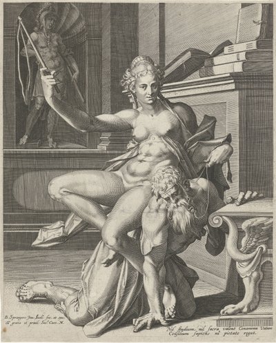 Aristotele e Fillide da Johann Sadeler (I)