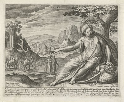 Asia da Johann Sadeler (I)
