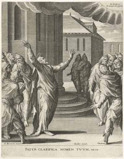 Cristo prega Dio da Johann Sadeler (I)
