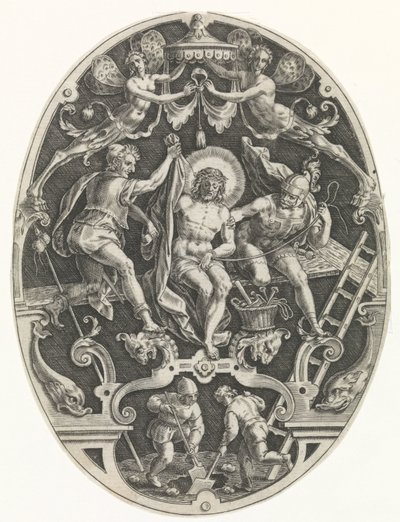 Cristo spogliato dai soldati da Johann Sadeler (I)
