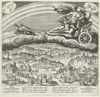 Il pianeta Venere e la sua influenza sul mondo da Johann Sadeler (I)