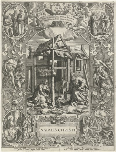 Nascita di Cristo: Natale da Johann Sadeler (I)