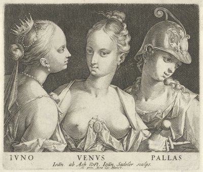 Giunone, Venere e Minerva da Johann Sadeler (I)
