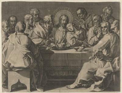 Ultima Cena Coeni domini da Johann Sadeler (I)