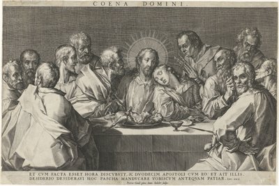 Ultima Cena da Johann Sadeler (I)