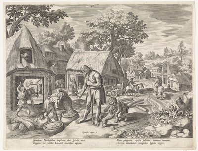 Matusalemme e i suoi figli da Johann Sadeler (I)