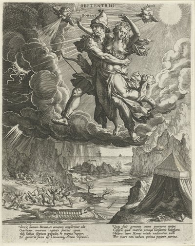 Vento del nord da Johann Sadeler (I)