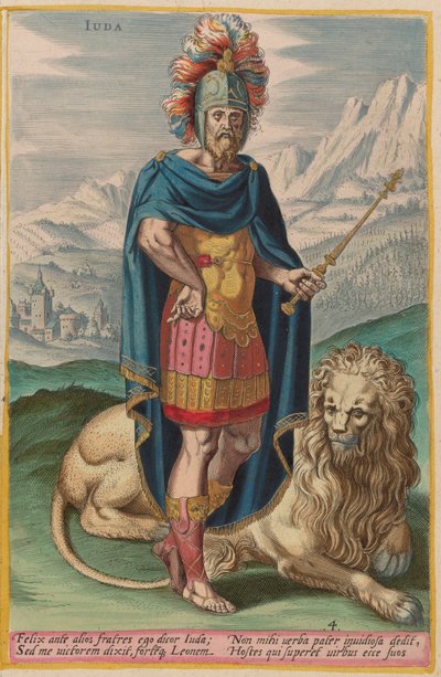 Giuda, c. 1585 da Johann Sadeler I
