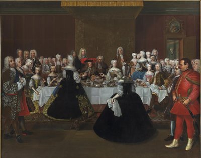 Un banchetto alla corte dell