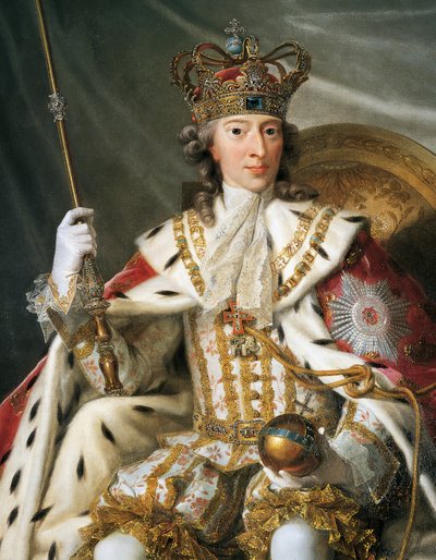 Ritratto di Cristiano VI di Danimarca da Johann Salomon Wahl